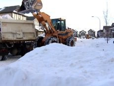 commercial property snow cleaning